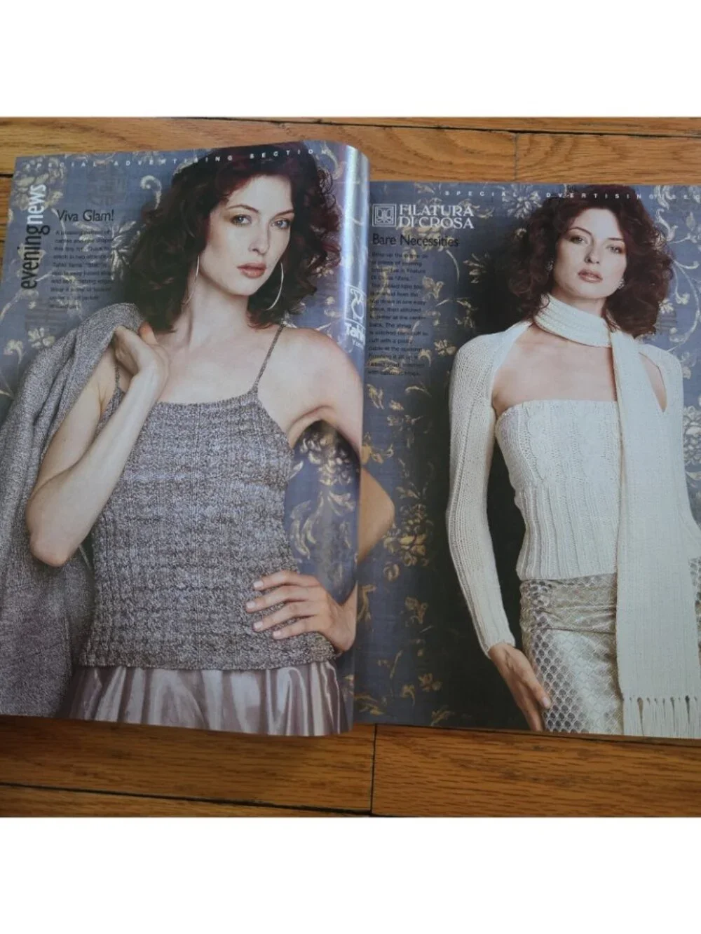 Vogue Knitting International Magazine, Holiday 2004 Poncho corset